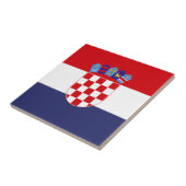 Carreau Drapeau de Croatie (Côté)