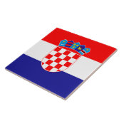 Carreau Drapeau de Croatie (Côté)