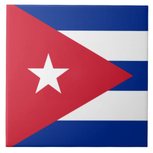 Carreau Drapeau de Cuba