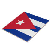 Carreau Drapeau de Cuba (Côté)