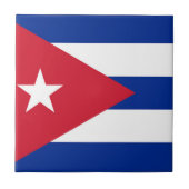Carreau Drapeau de Cuba (Devant)