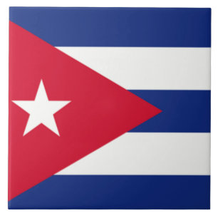 Carreau Drapeau de Cuba