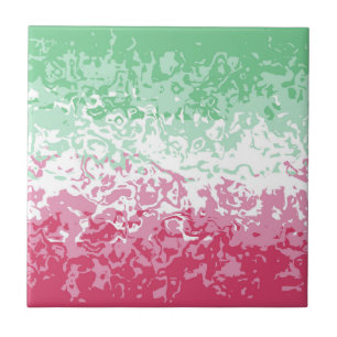 Carreau Drapeau de fierté abrosexuel abstrait groovy psych