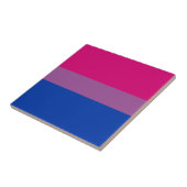 Carreau Drapeau de fierté bisexuel (Côté)
