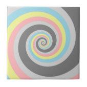 Carreau Drapeau de fierté Demiflux Spirale Abstraite Tripa (Devant)