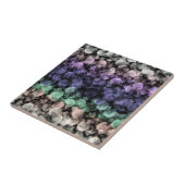 Carreau Drapeau de fierté Uingender Boho Groovy Bulles Écl (Côté)