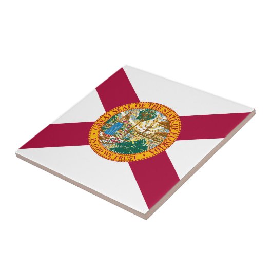 Carreau Drapeau de Floride (Côté)