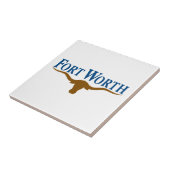 Carreau Drapeau de Fort Worth (Texas) (Côté)