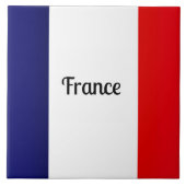 Carreau Drapeau de France (Devant)