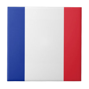 Carreau Drapeau de France Carrelage en céramique
