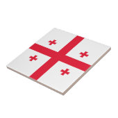 Carreau Drapeau de Géorgie (Côté)