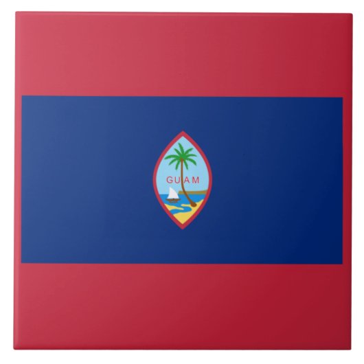 Carreau Drapeau de Guam (Devant)