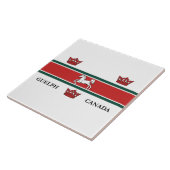 Carreau Drapeau de Guelph (Ontario, Canada) (Côté)