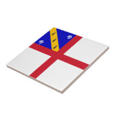 Carreau Drapeau de Herm (Côté)