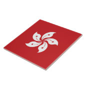 Carreau Drapeau de Hong Kong (Côté)