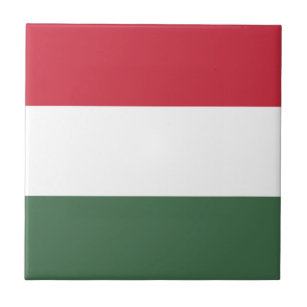 Carreau Drapeau de Hongrie patriotique