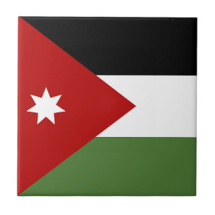 Carreau Drapeau de Jordanie