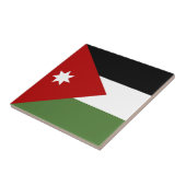 Carreau Drapeau de Jordanie (Côté)