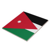 Carreau Drapeau de Jordanie (Côté)