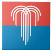 Carreau Drapeau de Kansas (Devant)