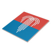 Carreau Drapeau de Kansas (Côté)