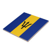 Carreau Drapeau de la Barbade (Côté)