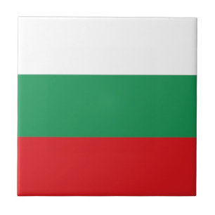 Carreau Drapeau de la Bulgarie