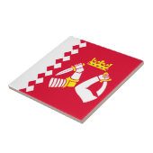 Carreau Drapeau de la Carélie du Nord (Côté)