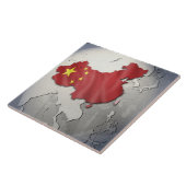 Carreau Drapeau de la Chine (Côté)