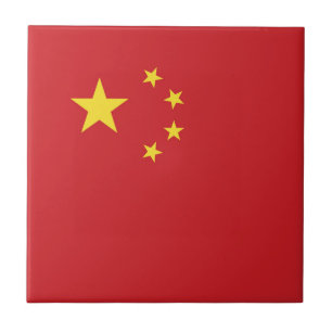 Carreau Drapeau de la Chine