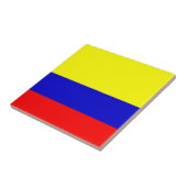 Carreau Drapeau de la Colombie (Côté)