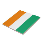 Carreau Drapeau de la Côte d'Ivoire (Côté)