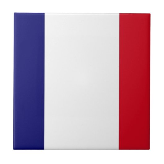 Carreau Drapeau de la France (Devant)