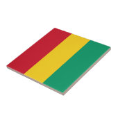 Carreau Drapeau de la Guinée (Côté)