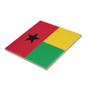 Carreau Drapeau de la Guinée Bissau (Côté)