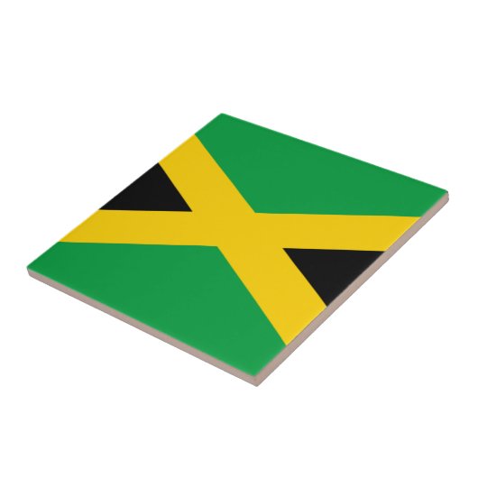 Carreau Drapeau de la Jamaïque (Côté)