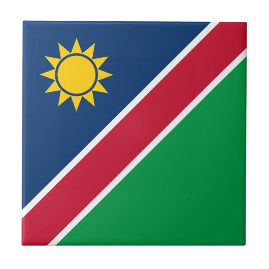 Carreau Drapeau de la Namibie (Devant)