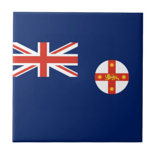 Carreau Drapeau de la Nouvelle-Galles du Sud (État austral