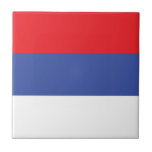Carreau Drapeau de la Republika Srpska<br><div class="desc">Drapeau patriotique de la Republika Srpska</div>