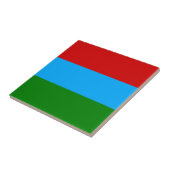 Carreau Drapeau de la République de Karelia (Côté)