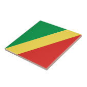Carreau Drapeau de la République du Congo (Côté)