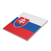 Carreau Drapeau de la Slovaquie (Côté)