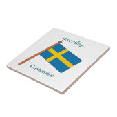 Carreau Drapeau de la Suède Thunder_Cove (Côté)
