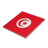 Carreau Drapeau de la Tunisie (Côté)