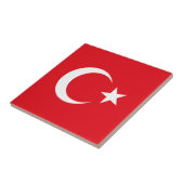 Carreau Drapeau de la Turquie (Côté)