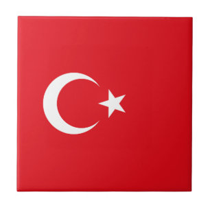 Carreau Drapeau de la Turquie