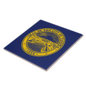 Carreau Drapeau de la ville de Tacoma (Côté)