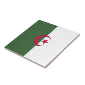 Carreau drapeau de l'Algérie (Côté)