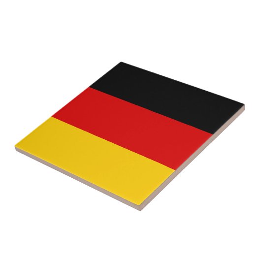 Carreau Drapeau de l'Allemagne (Côté)