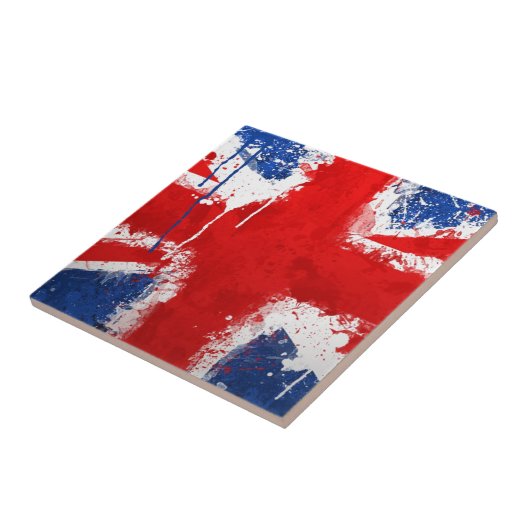 Carreau Drapeau de l'Angleterre cool (Côté)